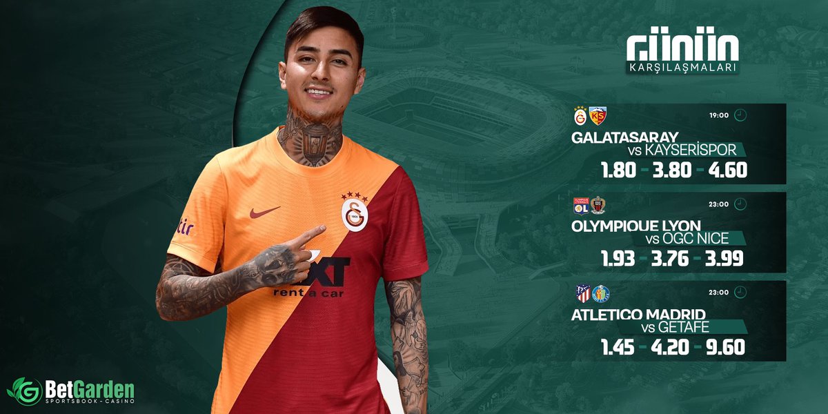 Günün Karşılaşmaları!

✅ En yüksek oran ve güvenilir yatırım-çekim işlemi ile sizde Betgarden'da Kazanın!

➡️ bit.ly/BetGardenGiris

🔔 Kampanya ve Etkinliklerimizden Haberdar Olmak için Telegram Adresimize Katılın👇➡️ t.me/betgardenresmi