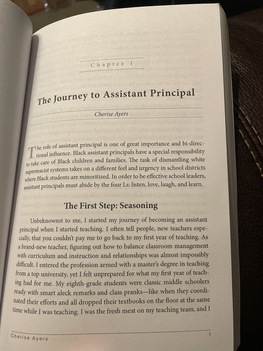 @cherise_ayers is published!! A forward by @SchoolEquityPro is a bonus to a book where @UMN_olpd PhD student @cherise_ayers is the AUTHOR of Chapter 1. #GetTheBook @chuckc35 @DrAaronJGriffen ☑️ it out @MayesUMN @WayNice25 @AngelaDavisMPR @vsawkar @StribLonetree @ua14