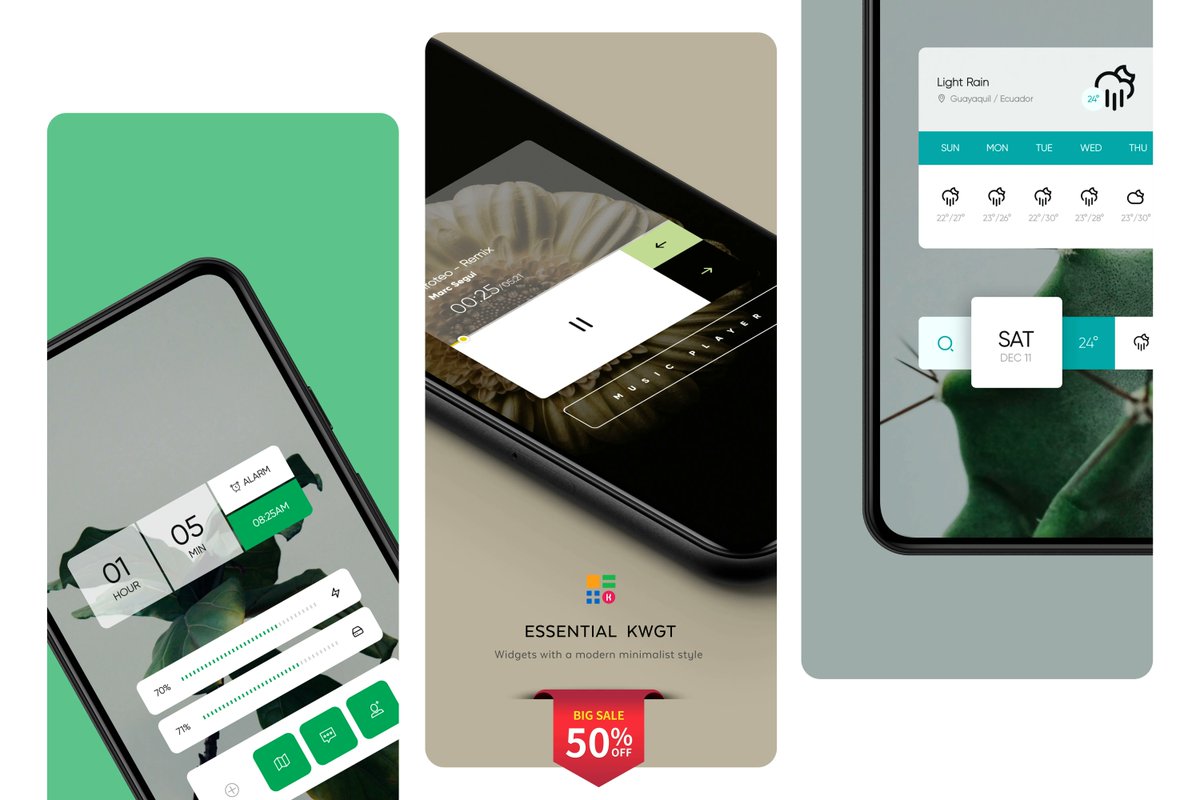 Essential KWGT 50% OFF