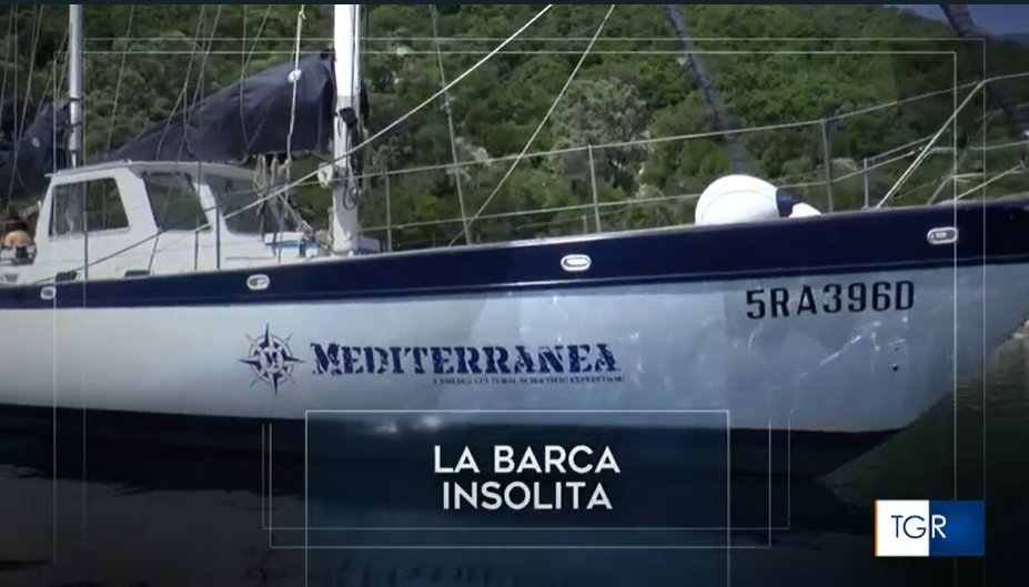 TgrMediterraneo's tweet photo. Domenica 12,25 @RaiTre 

La barca insolita #RobertoAlajmo
La sfida sociale di @mediterraneaexp : un equipaggio variegato, 10 anni sul mare nostrum a conoscere luoghi e persone, la collaborazione con la ricerca. Ora tutti pronti per un altro giro.
https://t.co/ntlAnMU9tq @TgrRai https://t.co/FqvGEbcqfi