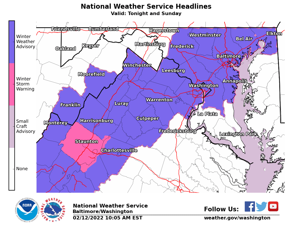 NWS Baltimore-Washington tweet media