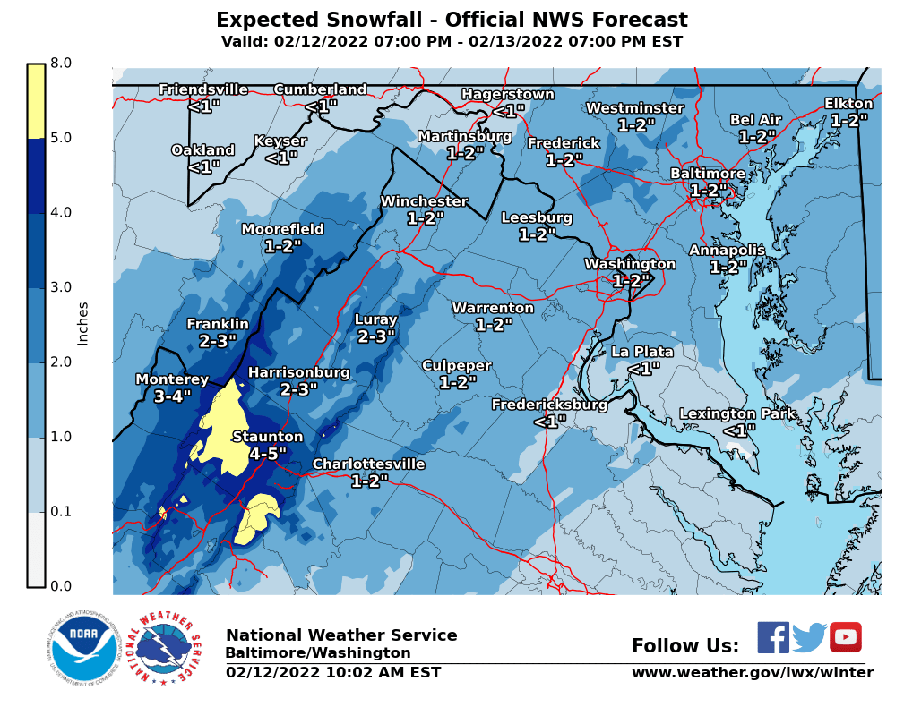 NWS Baltimore-Washington tweet media