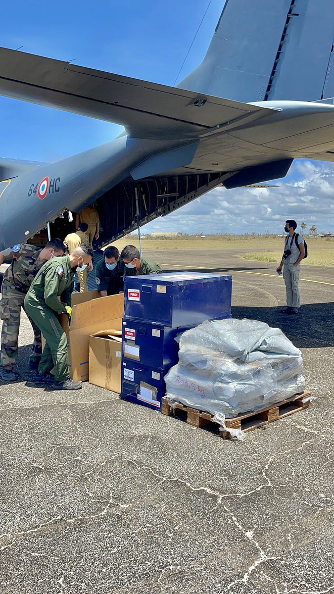 MariaMercedes_M's tweet photo. From La Réunion to Mananjary, #Madagascar. Thank you @PIROI_FRC for making this deployment of emergency kits for affected communities possible. 
👉Check @IFRCAfrica for more info. #Batsirai https://t.co/ZjyawBwMfr