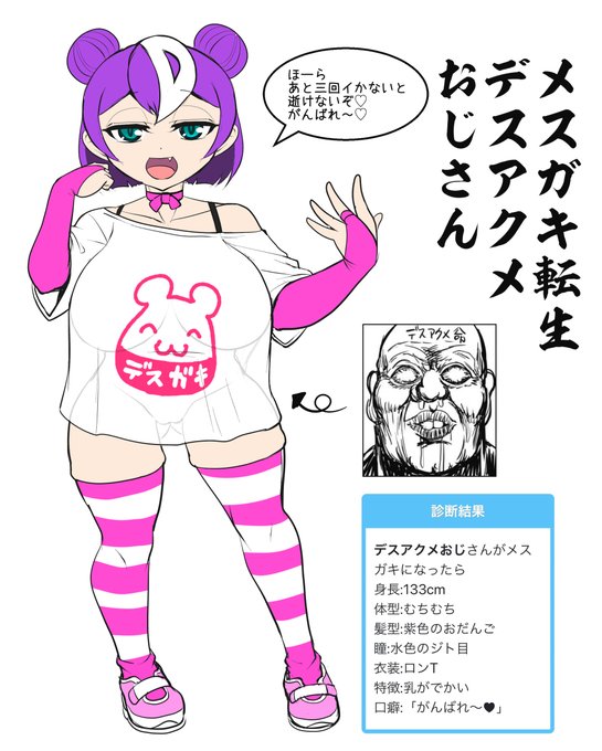 メスガキ転生デスアクメおじさん
「私自身がメスガキになることだ」 