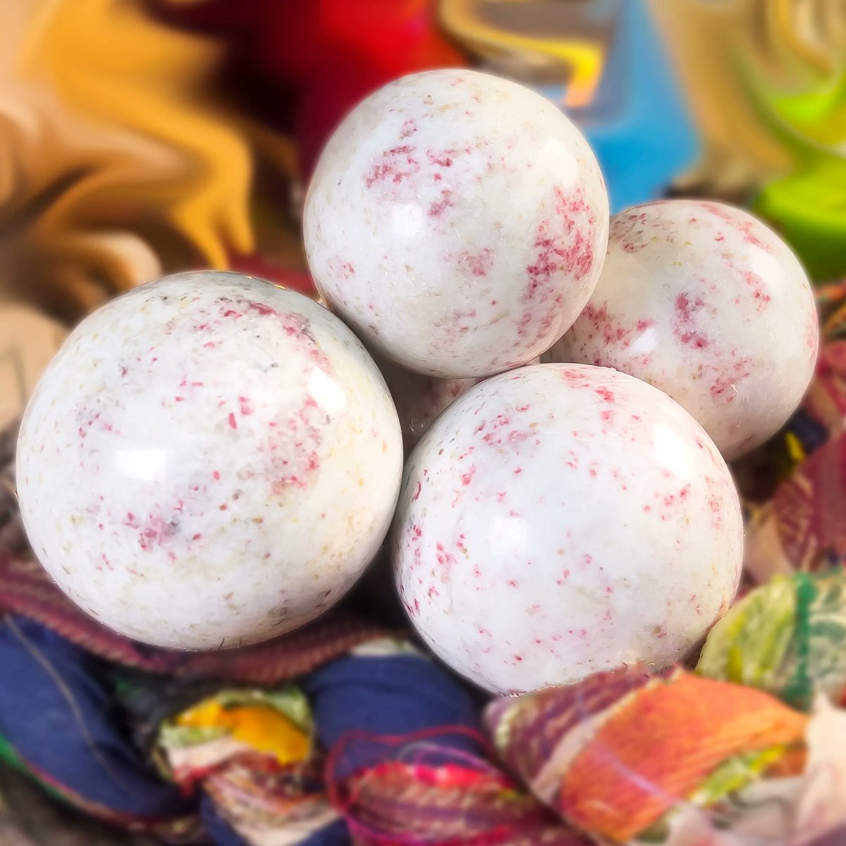 TheSageGoddess's tweet photo. We JUST unpacked this GORGEOUS Cinnabrite Transformation and Manifestation Sphere & I canβt keep my hands off it! #Cinnabrite is a stone of spiritual + personal transformation - it helps you manifest your greatest desires πΈπͺ https://t.co/HfcHr64D8m https://t.co/EVsh3YTtEh