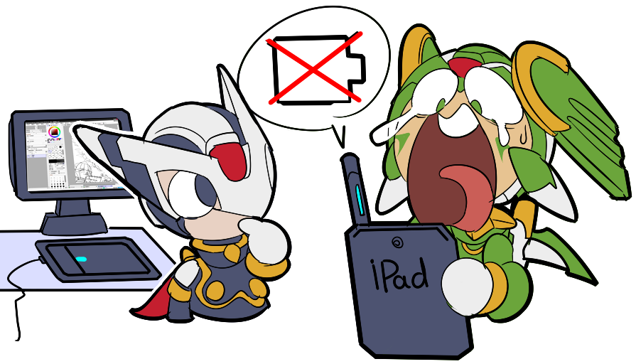 sufferay's tweet photo. #megamanzero #rockmanzero #ロックマンゼロ #sageharpuia  #hiddenphantom #CHIBI 
Although you can't carry it around with you...
But you can always trust the PC when it comes to electrical capacity
(unless power out)
@SarahwaraoR https://t.co/Ik9ChvxKHk