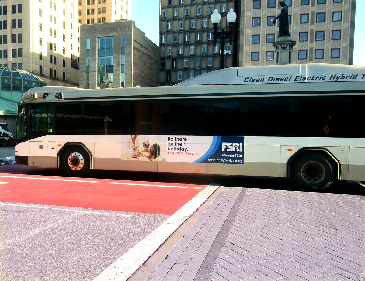 FamilyServiceRI's tweet photo. ๐ #Fosterparents are *urgently* needed for kids in #RhodeIsland. We've partnered with @RIPTA_RI to share this important message. Share a photo of one of our #BeThereRI campaign buses on social, tagged with #BeThereRI and #FosterFSRI, for a chance to win a $100 gift card. #PVD https://t.co/IocA19g4FD