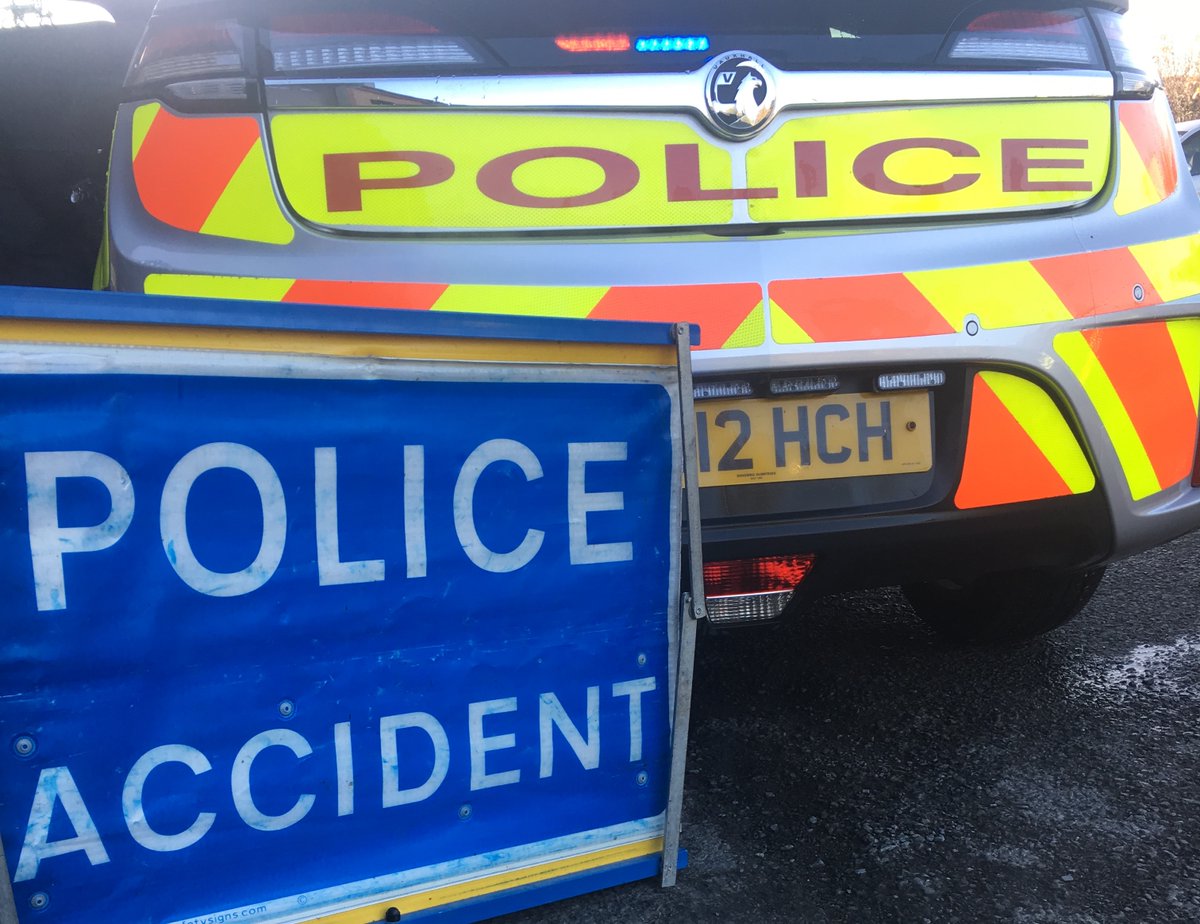 NithsdalePolice's tweet photo. Reports of a road traffic collision on the #A75 just east of #Dumfries near #Mouswald. Please be patient if held in traffic. @polscotrpu & @Scotambservice are attending https://t.co/ieHdSlDEUd