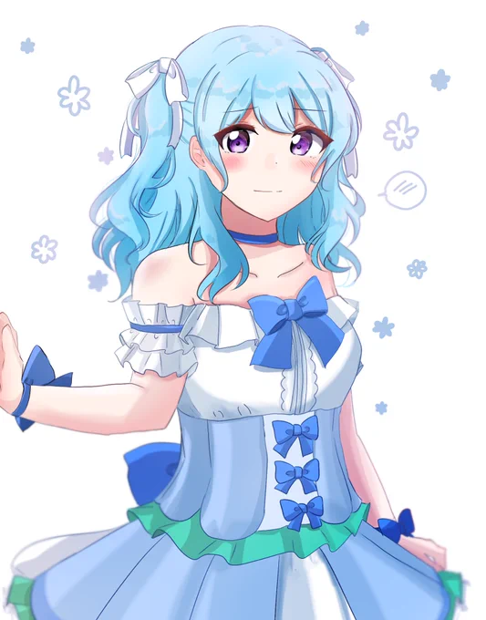 花音さんにパスパレの衣装を着てもらいたい…(n番煎じ)

 #バンドリ 