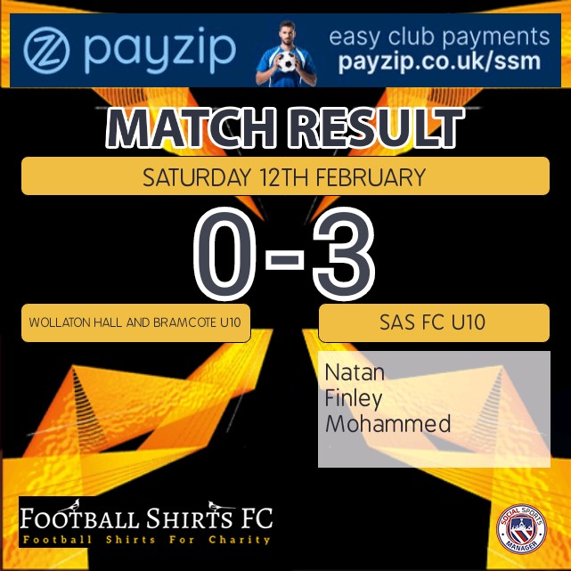 _sasfc's tweet photo. Result from this morning
3-0 away friendly win for our u10's, playing some very good football today
Keep it up team!
#orangeandblackarmy #SuperSAS #upthesas #SASFC https://t.co/wkMMyUt9JJ