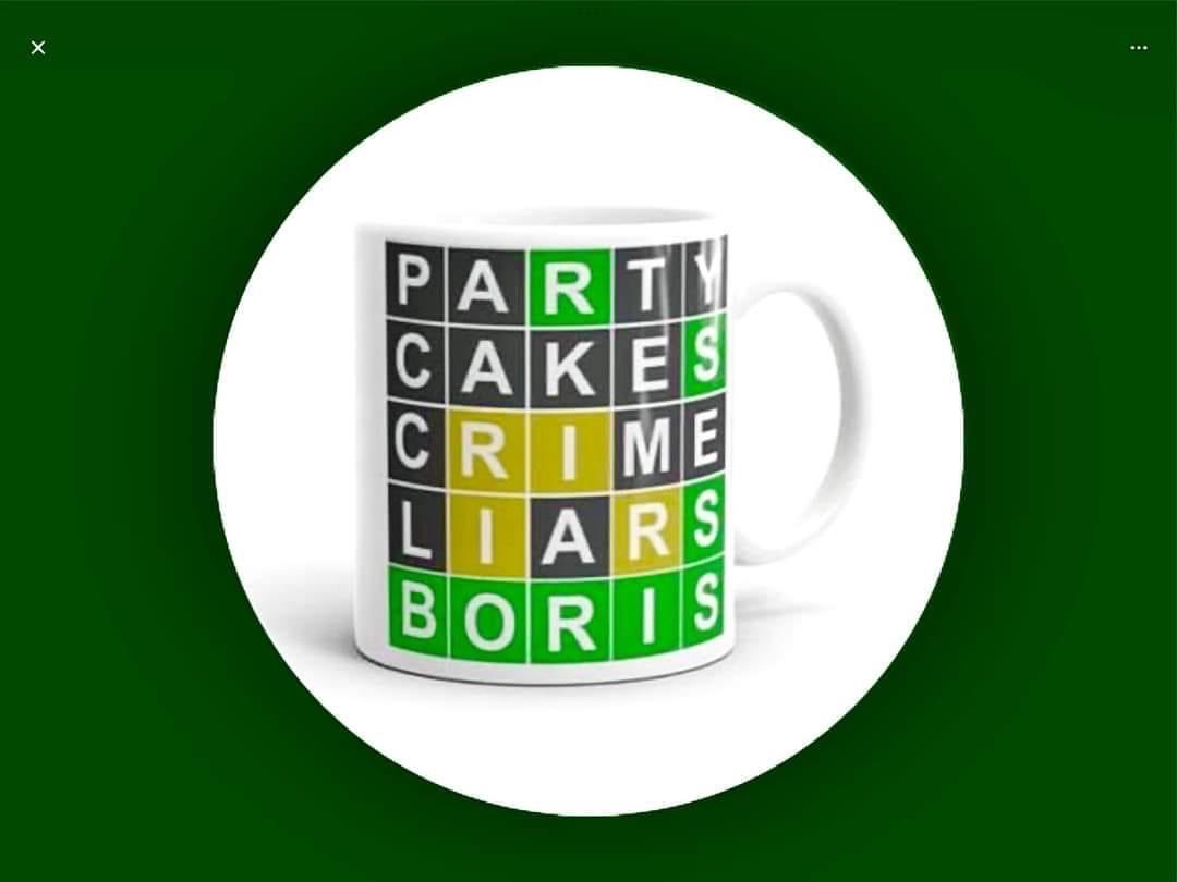 QBrexit's tweet image. The best wordle I’ve seen.