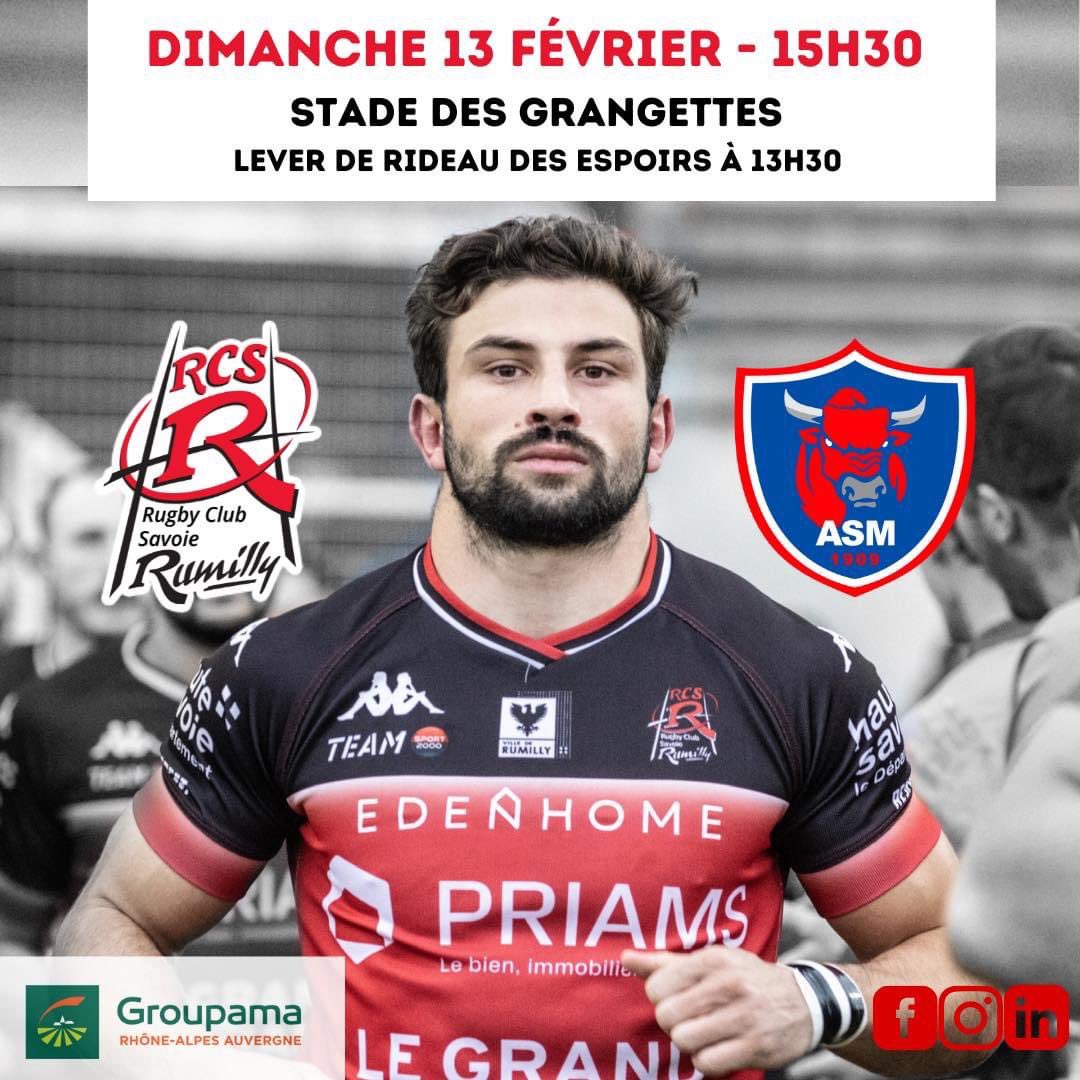 AnikidSkywalker's tweet photo. Hâte de retrouver le  stade des grangettes pour cette première de 2022 🤩
#rugby #game #seeyousunday https://t.co/E9oxpCRV8P
