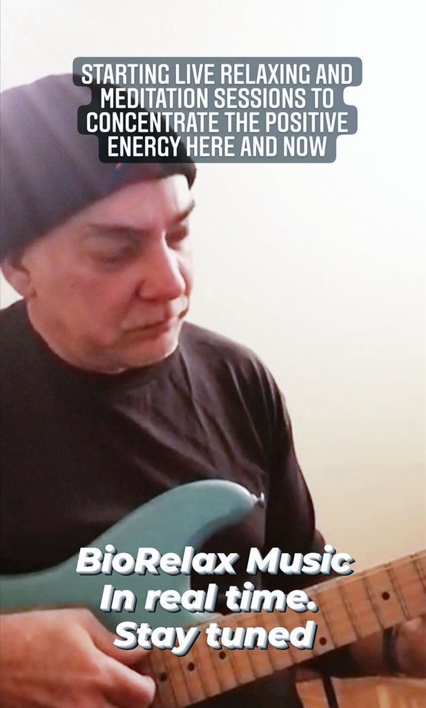 LIVE relaxing &amp; Meditation sessions to concentrate positive energy here and now, in real time on <a href="/BiorelaxMusic/">BioRelax Music</a> channels by Jon Luna. #meditation #relaxingmusic #relaxation #Awareness #Mindfulness #positiveenergy #ReduceMentalNoise #stressrelief #GoodVibes