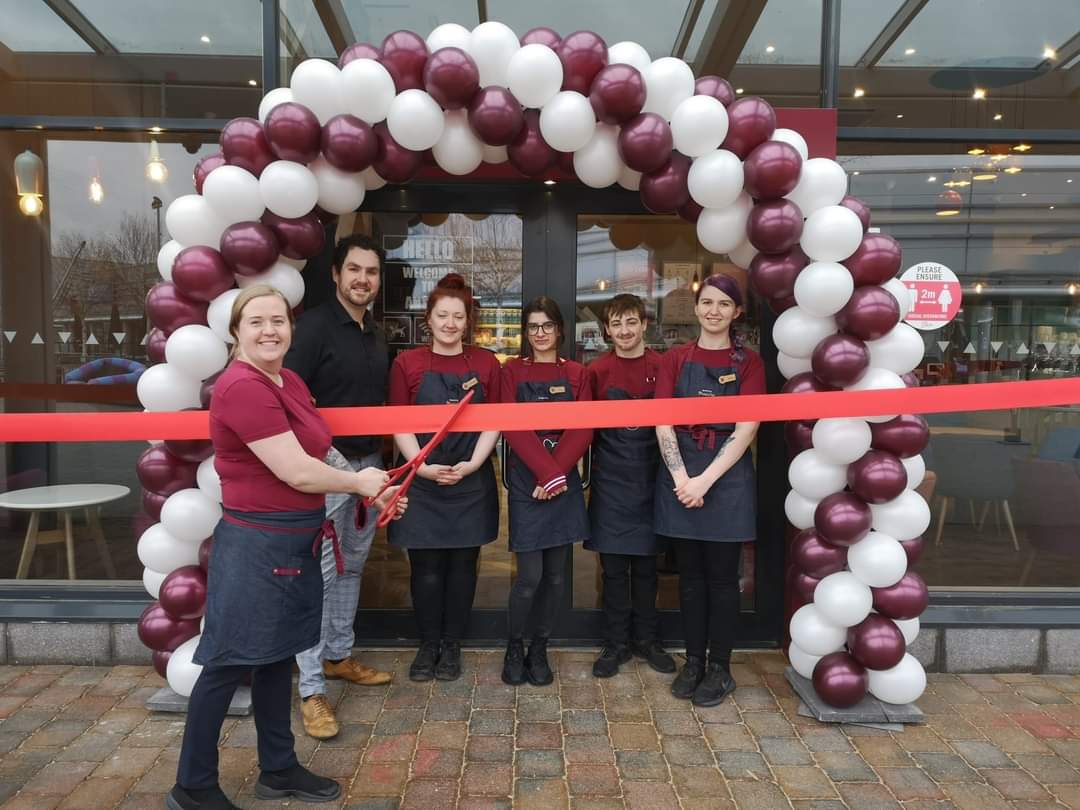 JunctionAntrim's tweet photo. 📢 New Look Costa Now Open! 📢

We are delighted to announce that our beautiful new Costa Coffee store is now open!!

With fabulous new comfy seats, and, of course, your favourite lattes and cappuccinos, the team can't wait to see you back in store soon! https://t.co/dI6whQ2EEc