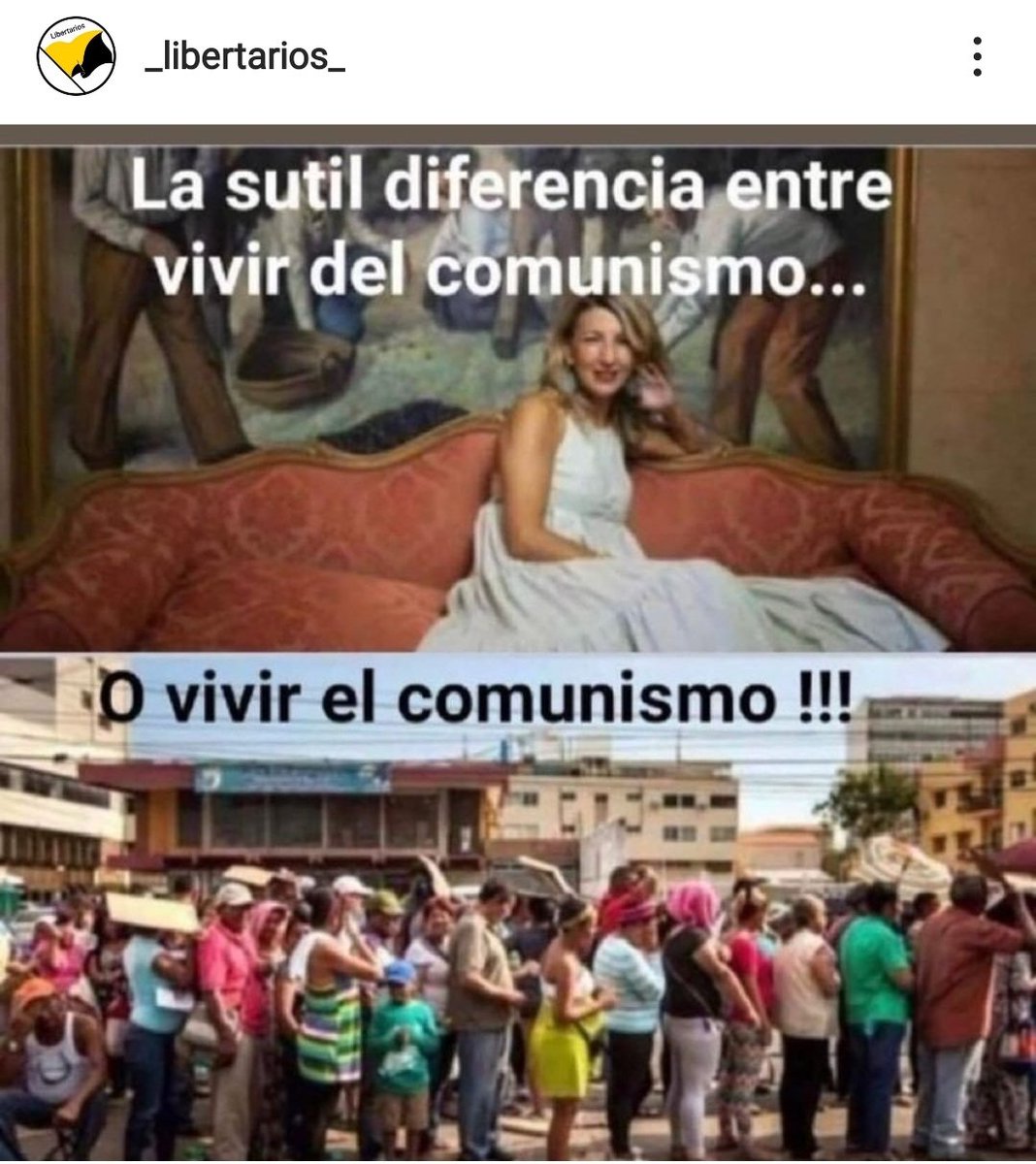 #ComunismoÉCrime  #GobiernoDeLasMujeres