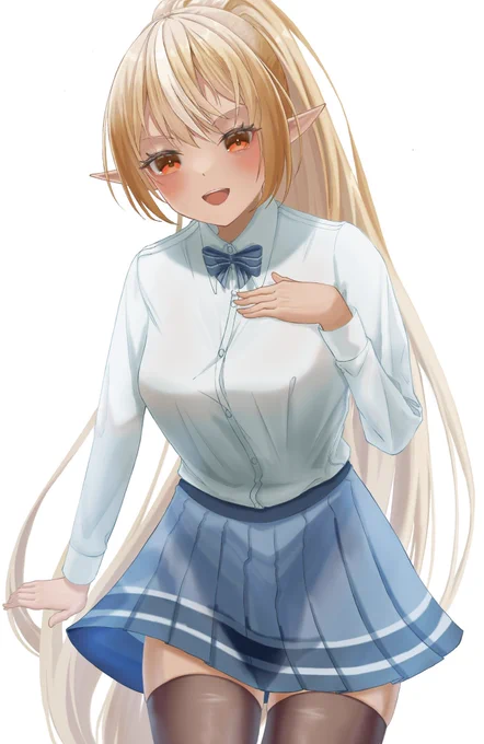 制服フレア
 #しらぬえ 