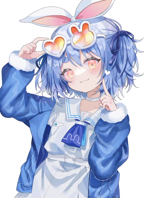 💙🐰 #ぺこらーと 