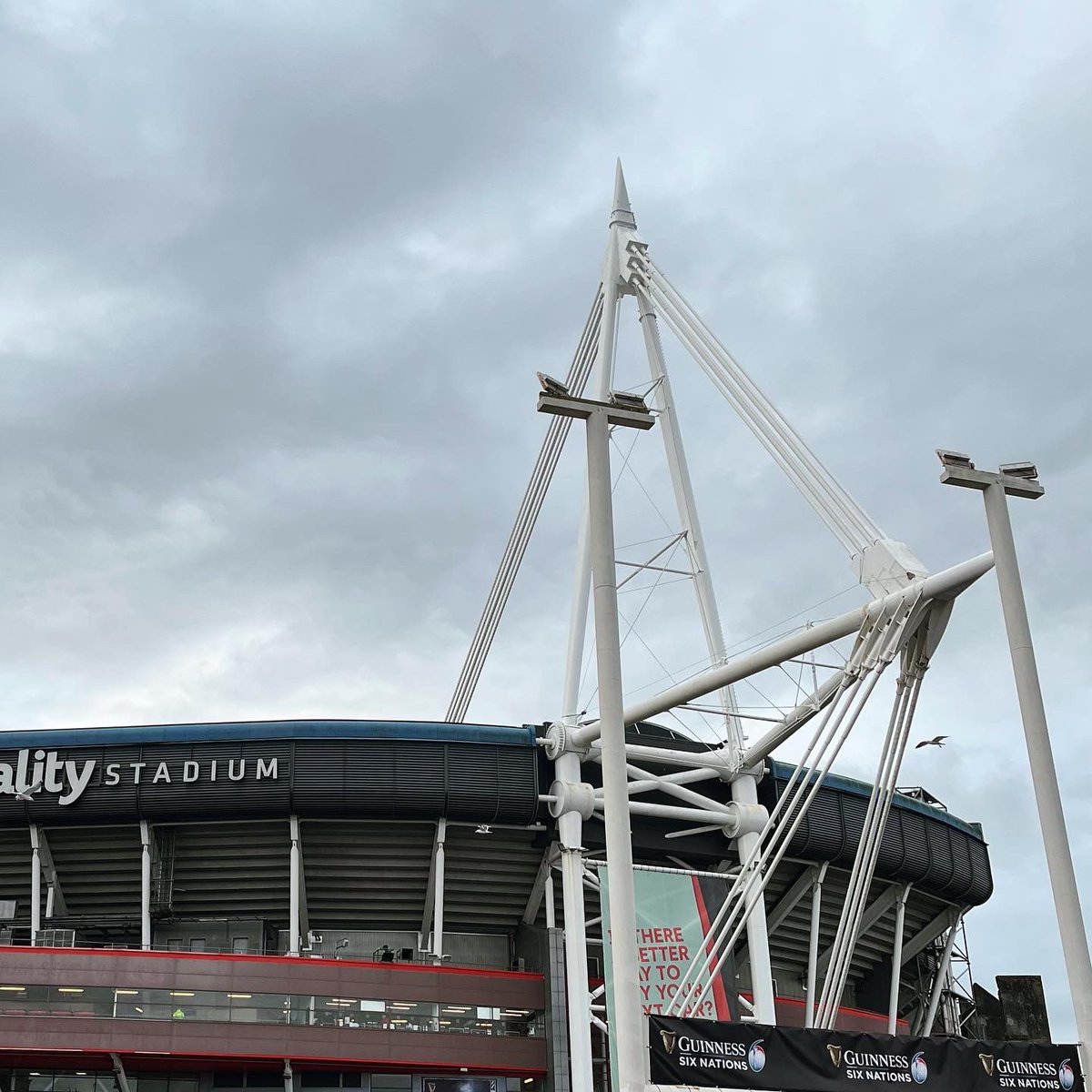 Good luck #wales!! 

#6nations2022 #cardiff #Rugby