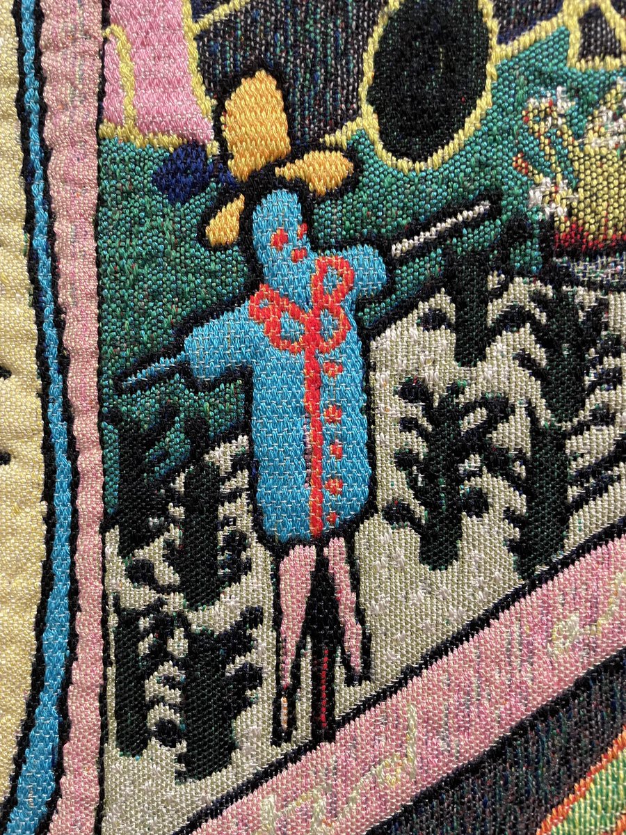 soozsteell1's tweet photo. Great to see @Alan_Measles amazing tapestries of Tim’s life this morning. Stunning 😍 In Kilmarnock’s Dick Institute 👍🏼 https://t.co/peI9Se8zvy