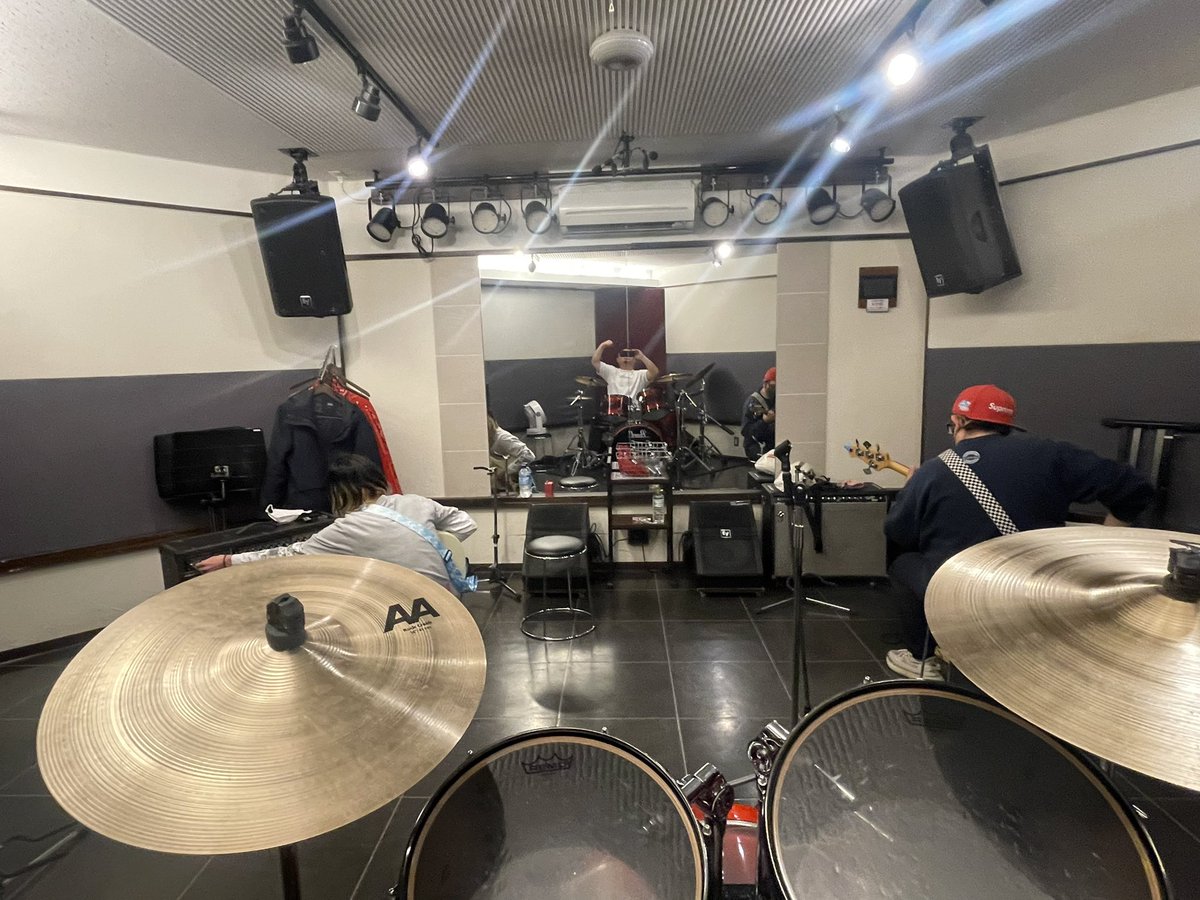 今日はドラム🥁