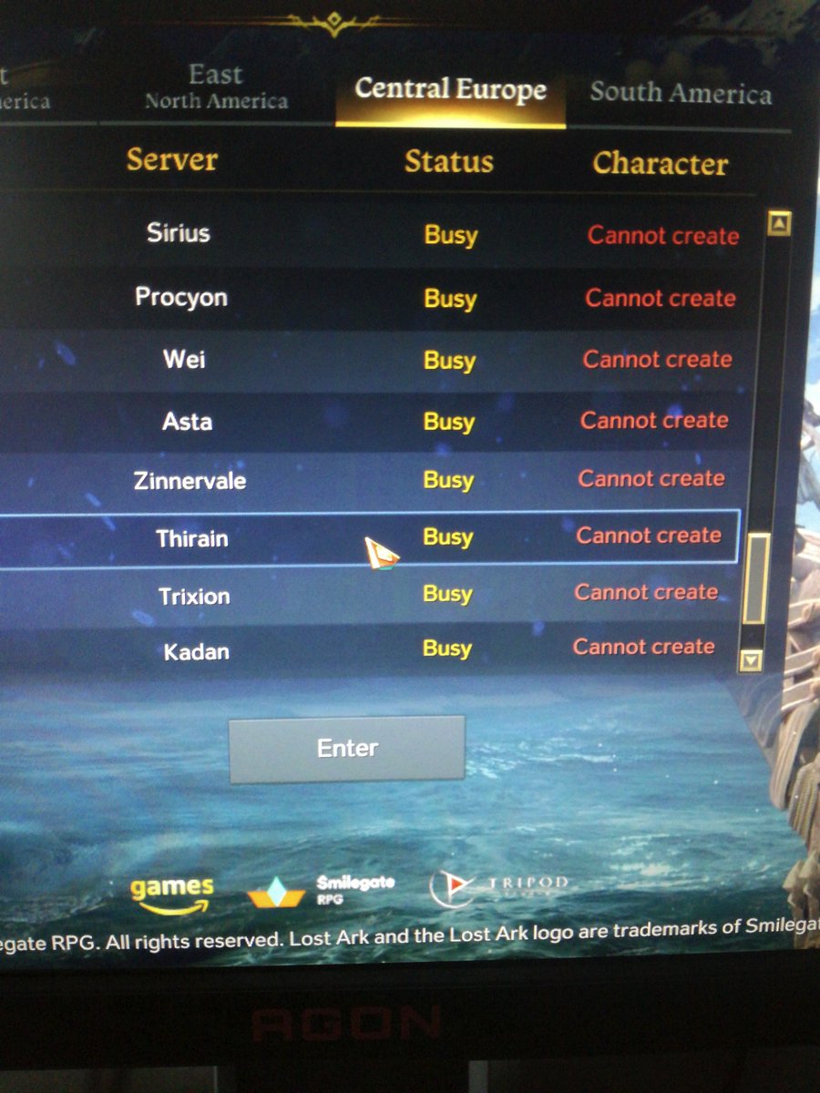Rhagnor's tweet photo. #LostArk 
Fortunately I was able to make my characters but this is insane. https://t.co/qFHUjRCFGK