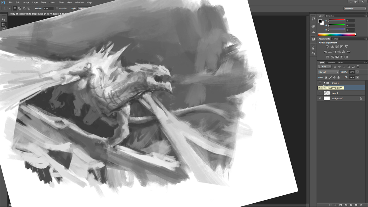 White Dragon - Dungeons and Dragons -  ( Part 01 ) How Start Sketching w... youtu.be/tfbm3FECt_s  #sketch  #artprocess #dragons #dungeonsanddragons #tabletopgames #youtubechannel