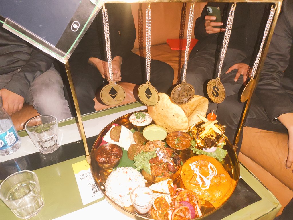 vipul19's tweet photo. #NFTmeet in Delhi - Food fun and talks organized today. 

Slowly and gradually.

#Delhi #Meetup #IndiaWantsCrypto https://t.co/f5EkBb9PGX