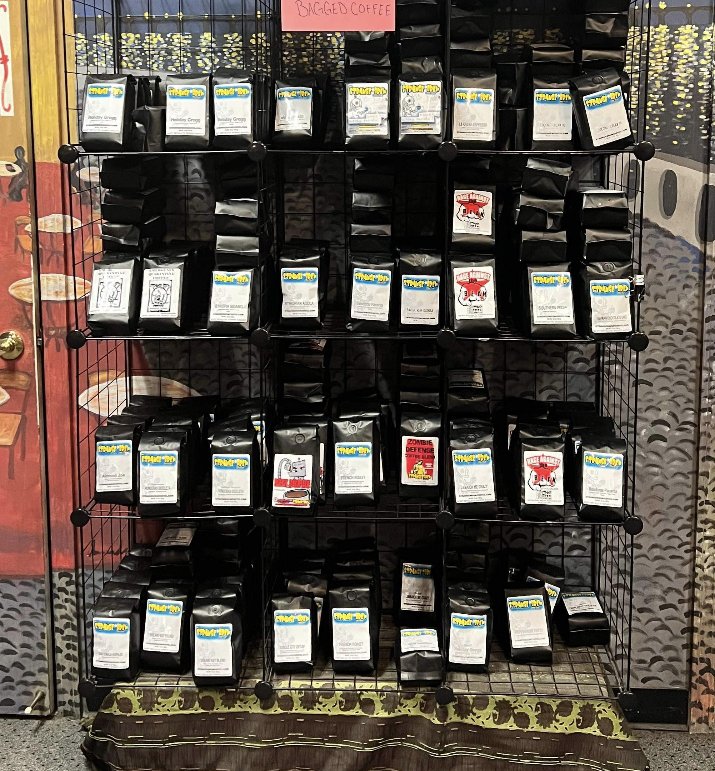 Freshly roasted, ready to ship! strangebrewcoffee.com