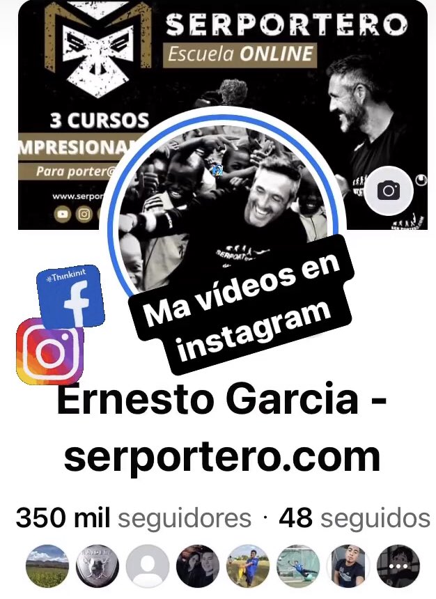 En mi instagram 👉🏻 instagram.com/ernestogarcias… estoy colgando más vídeos ☺️👌.
Por si quieres seguirme ahí también, un abrazo 😉