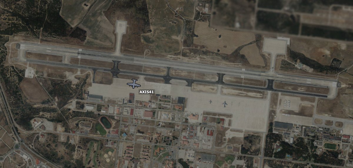 TheSnoopySnoop's tweet photo. #AXIS41 pinging on the ground at #Rota #Spain 

#AE127B 73-1581
#EC130H #CompassCall

#haveglass #Planespotting #avgeek #milair https://t.co/3DHPpAhevG