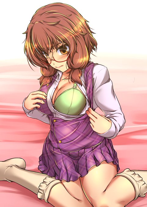 #ブラジャーの日 
ぶらちらうさみ 