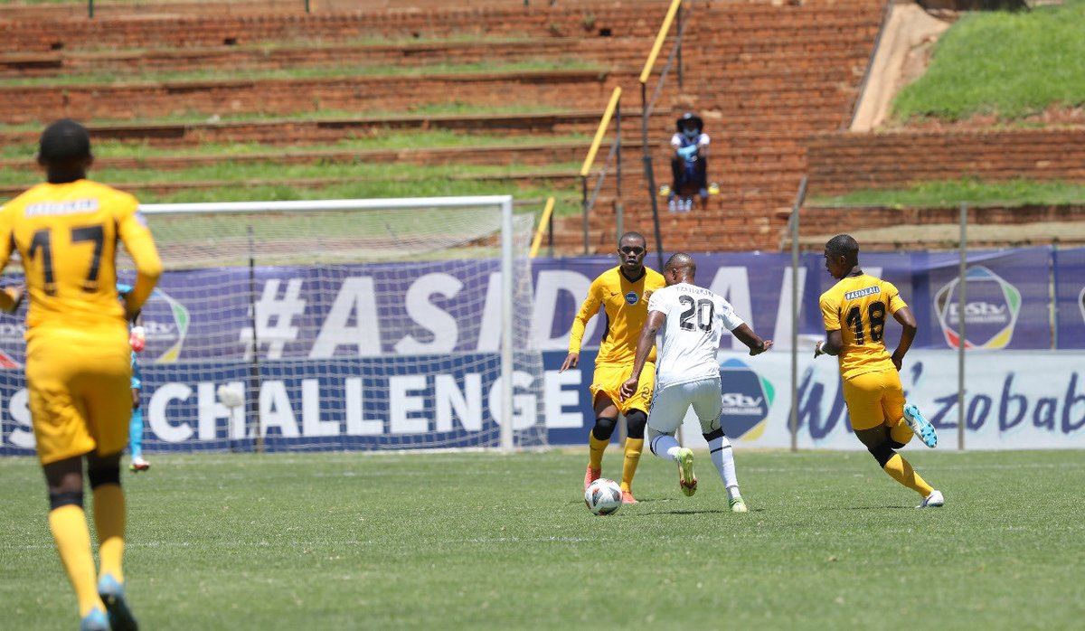 65' Kaizer Chiefs are still in control of the match and if it ends like this. Chiefs will move to position six in the DStv Diski Challenge standings.

Chiefs 3-0 AmaZulu #Wozuzobabona #Asidlali