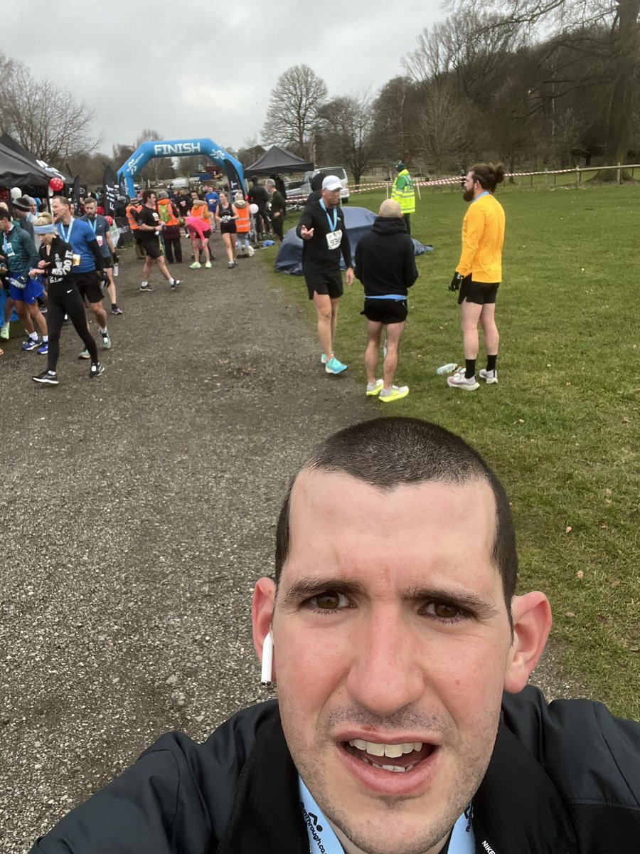 stetomo89's tweet photo. Within 9 seconds of my 10km PB at a hilly,
cold and windy Tatton Park this morning. Made up with my pace, race prep going well.
Raising money for Children with Cancer UK with a half marathon in March. Any supported appreciated π #runtatton #runthroughuk https://t.co/a2d6e4HIyK https://t.co/IADGRjSqgr
