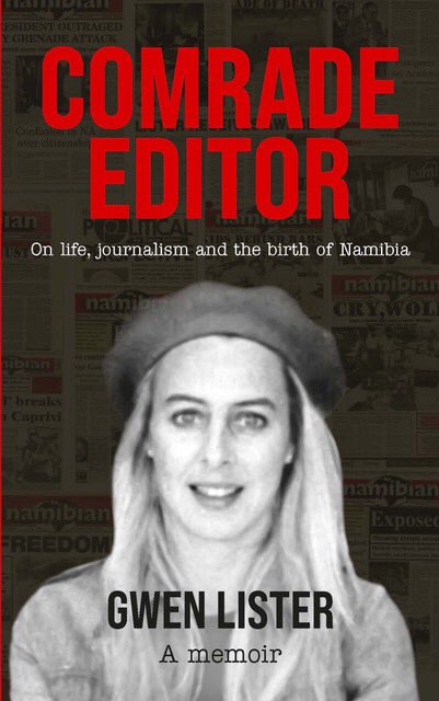 GwenLister1's tweet photo. Give the gift of reading this #ValentinesDay2022. Get a copy of #ComradeEditor at @ExclusiveBooks, @BookDenWindhoek & other reputable bookshops, or online at @amazon. https://t.co/fl4heT1OE8