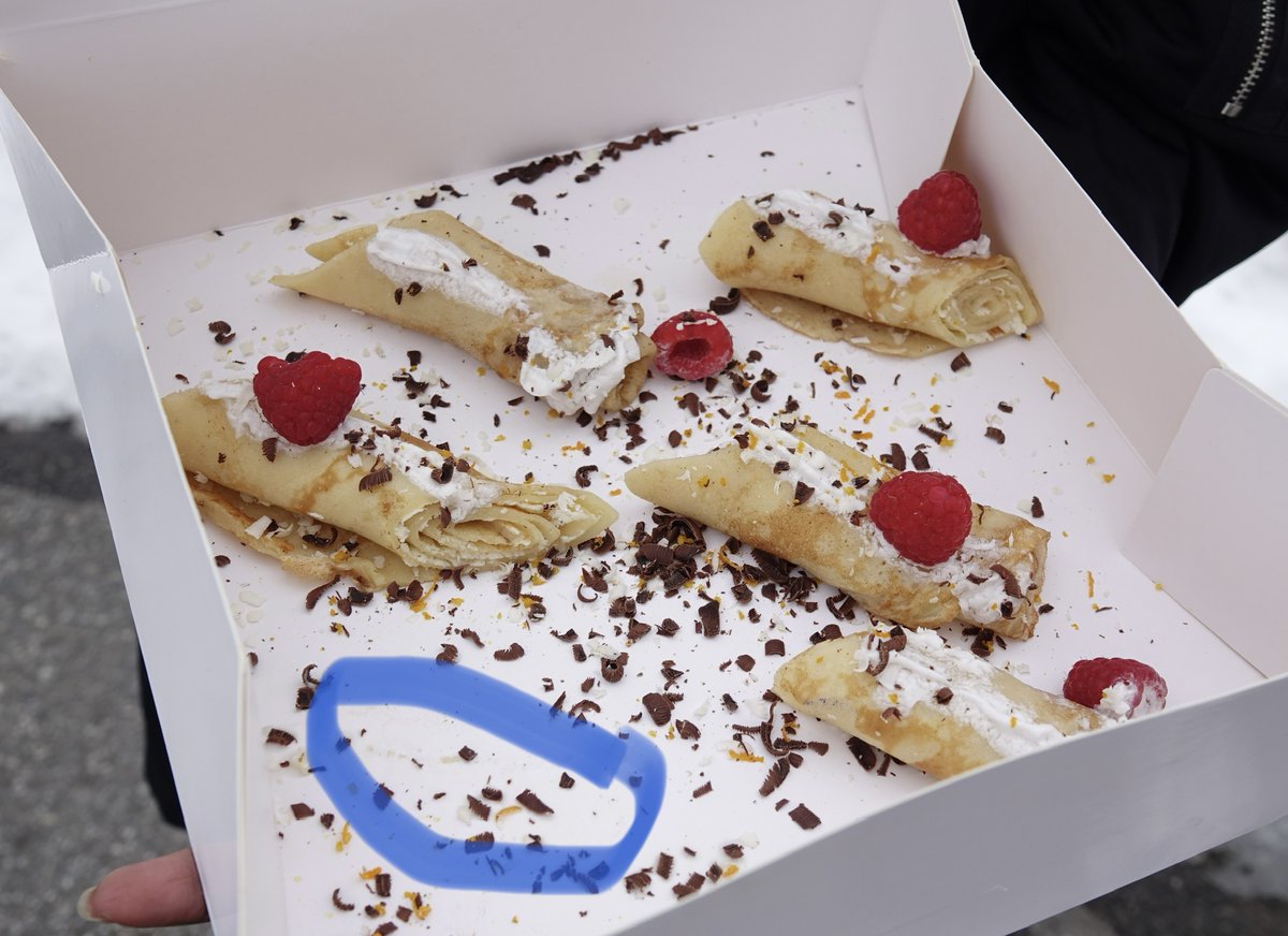 InTownAndOut's tweet photo. Looking for a Valentine's Day gift idea? Ottawa's Raissa Bati started making crêpes as a teen for her mom growing up in Cameroon. They're now the foundation of her catering business Babera's Crêpes. She shares her passion and tips at 8:45am
@RaissaBati1 
IG: @baberascrepes1 https://t.co/dkPCRmuXdD