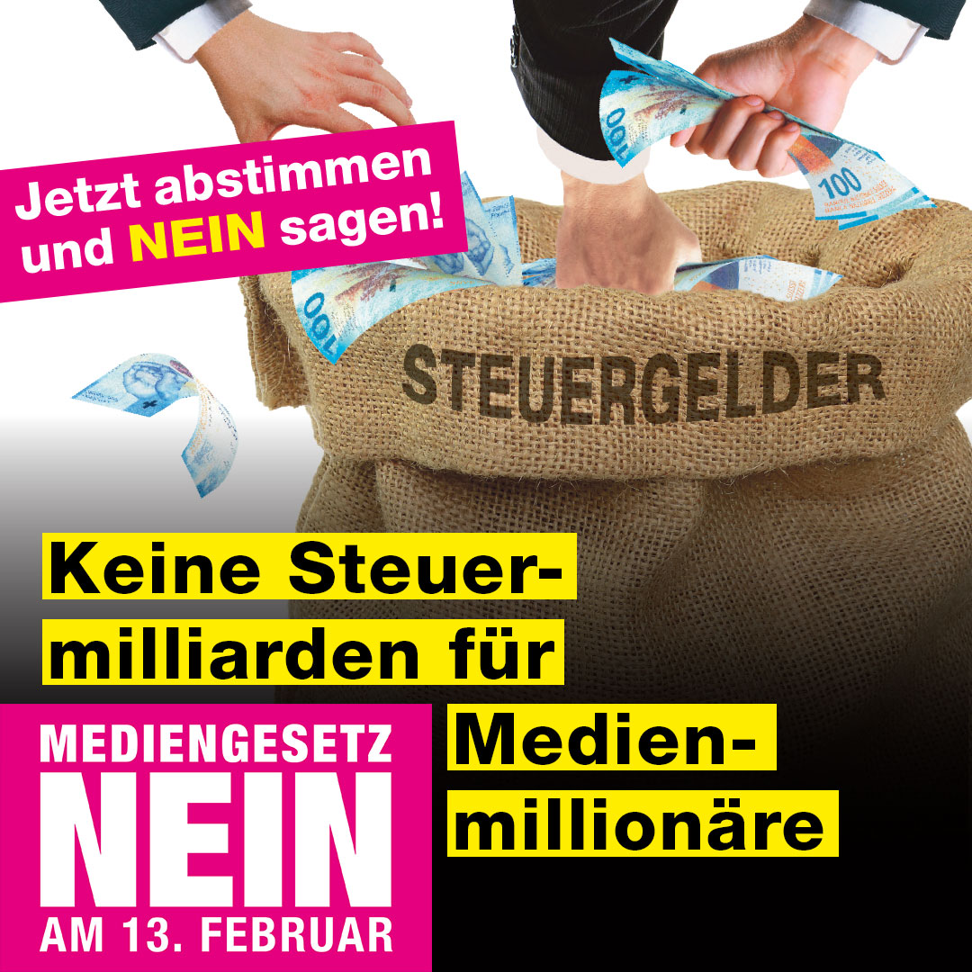 Rettet die Mäuse, säuseln die Katzen – lesen Sie Kurt W. Zimmermanns Schlusswort. Die letzten drei Monate auf den Punkt gebracht. Und nachher unbedingt  ins Stimmlokal und NEIN stimmen! Es wird eng, Ihre Stimme zählt!

medien-massnahmenpaket-nein.ch/schlusswort/

#MediengesetzNein
#Mediengesetz