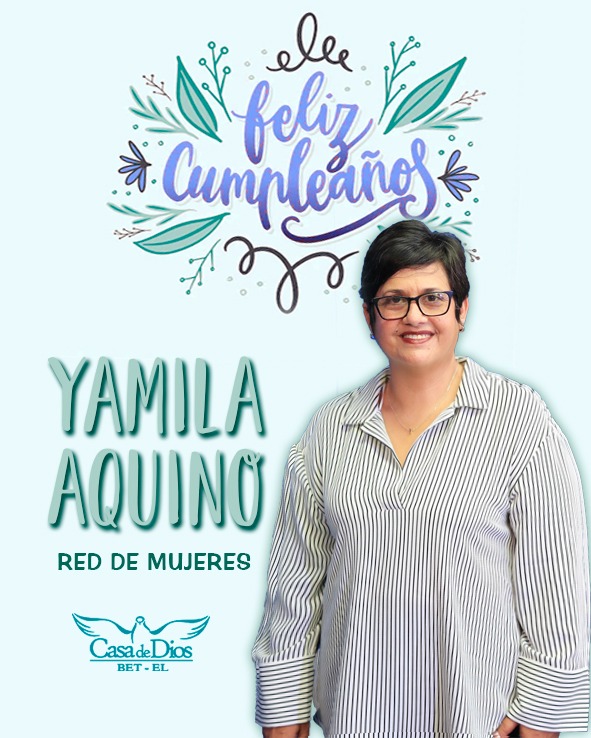 Dios te siga bendiciendo y añadiendo más a tu vida.
!Feliz cumpleaños!