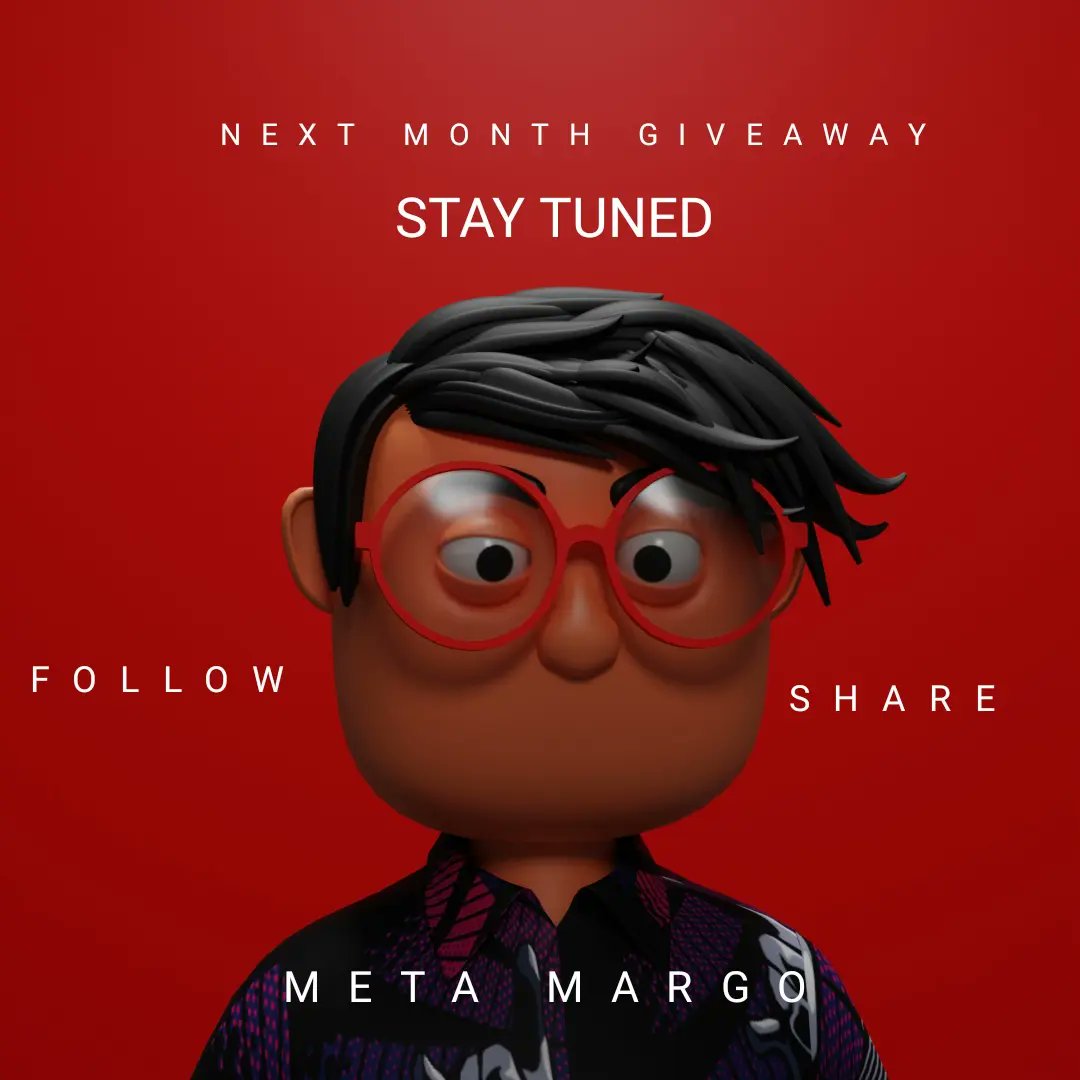 meta_margo's tweet photo. GIVEAWAY......
 Follow 
Stay Tuned....
#NFTGiveaway #NFTdrop #nftart #NFTCommumity #nftart #NFTartist #NFTProject #NFTGiveaways #nftcollectors #opensea #OpenSeaNFT #Cryptos #cryptocurrencies #Bitcoin https://t.co/yEj3d3nUXt