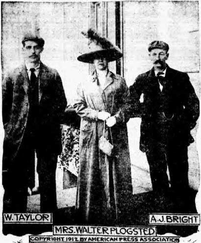 Two crew survivors identified as Bright and Taylor with an unknown woman.... The Saratogian Thu, 25 Apr 1912 ` zpr.io/EpAyKZ58LAhe