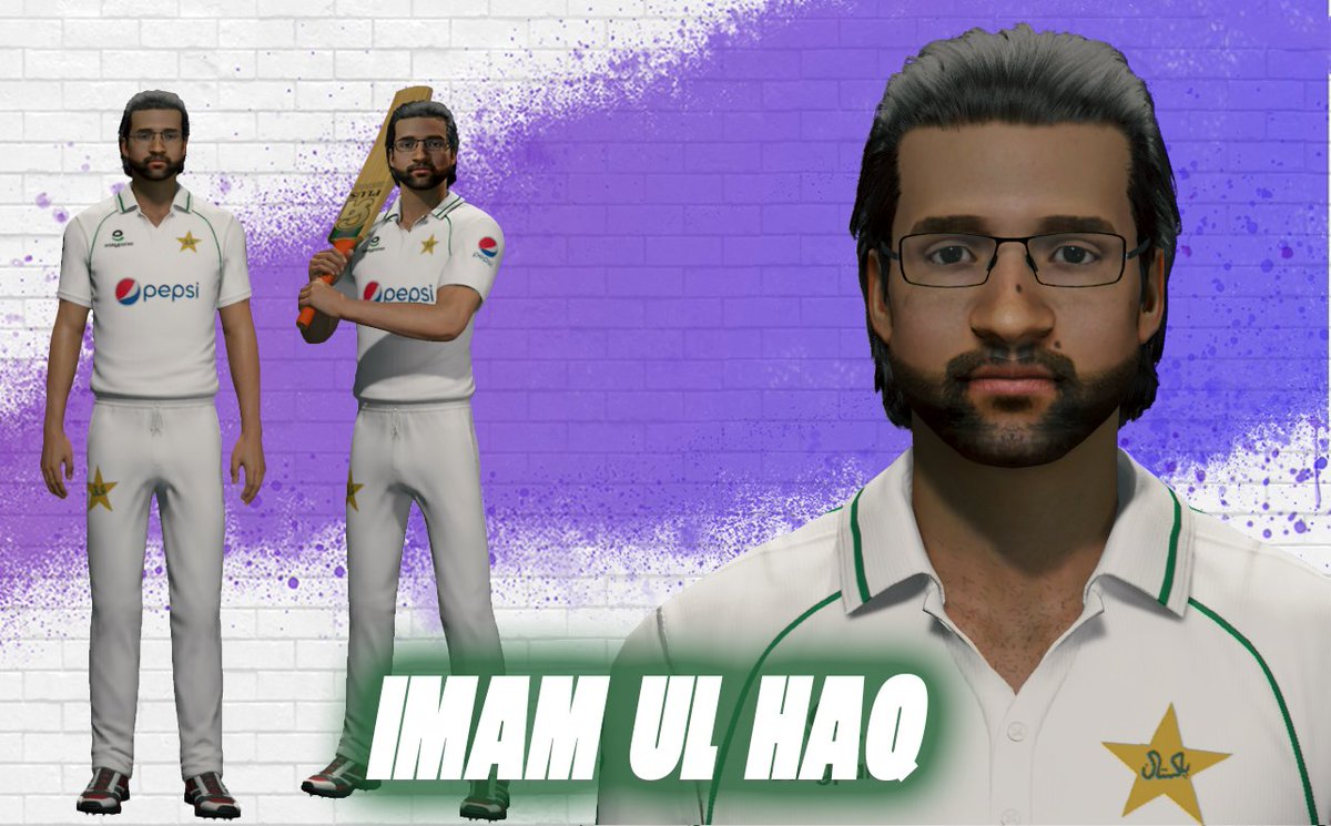 AJMods99's tweet photo. Imam Ul Haq Playface Shared with Bat......
Sajid Khan not sharing up, server issue showing up.
Pakistan Team 17/35
Sri Lanka to come after completion , Paid Requests open
#Cricket22 #Pakistan #AJMods #pakistantest https://t.co/0IhlMDZP2f