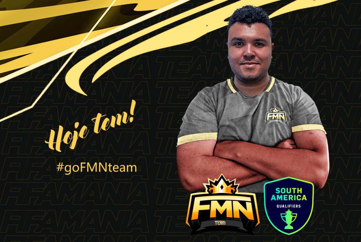 TeamFmn's tweet photo. Hoje tem! Nosso atleta @ChocoozLima_12 está focado para o Qualifier SA 2! Pra cima Chocooz! 

#goFMNTeam #fifamania https://t.co/5q0qurYYgD