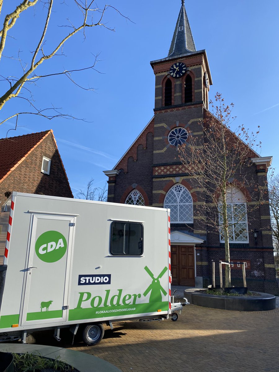 Studio Polder door de polder  😎! #Schelluinen <a href="/cdamolenlanden/">CDA Molenlanden</a>