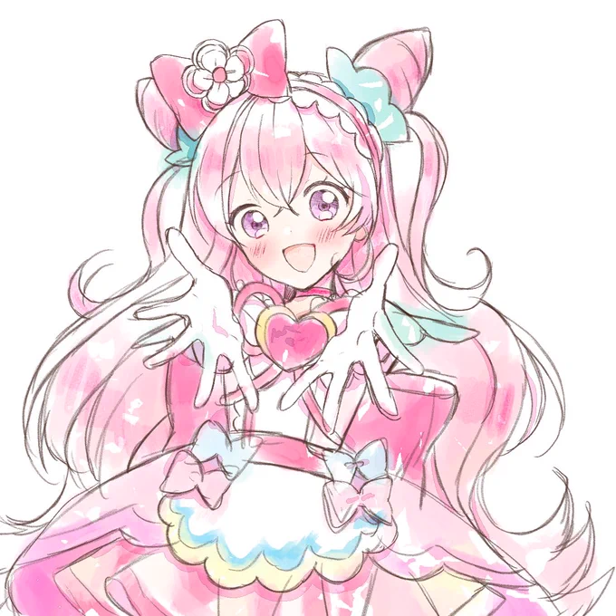 今日のらくがき
キュアプレシャス🍙 