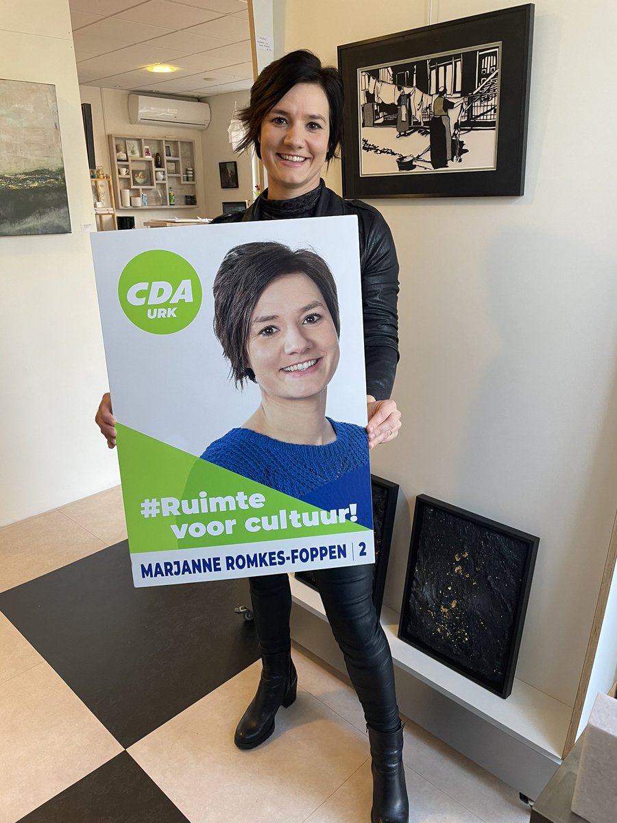 #ruimtevoorcultuur = #ruimtevoorjou ! Ik zet mij namens <a href="/CDAUrk/">CDA Urk</a> in om kunst en cultuur op Urk de ruimte te geven die het verdient 🎏🎷🎭 Wil jij mij steunen in mijn missie? Liken en retweeten = top 💪🏻