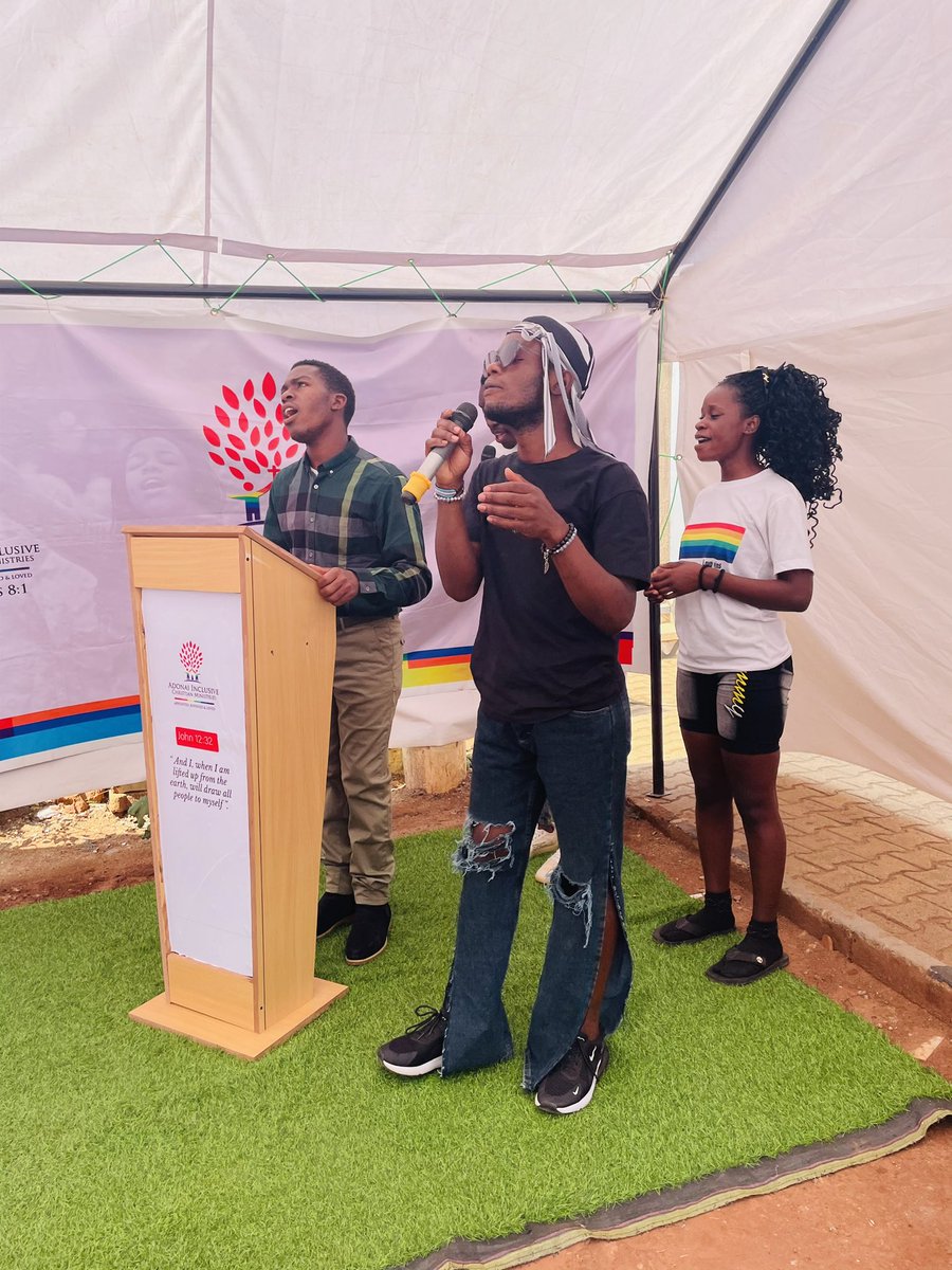 Adonai2022's tweet photo. Adonai church officially opening in its new home to serve God in the LGBTIQ community in Uganda and all over the world. https://t.co/CCC3XjFytZ