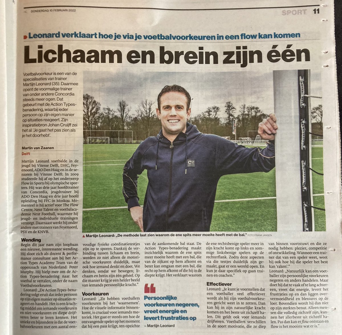 martijn_leonard's tweet photo. Wat zijn voetbalvoorkeuren? Martin van Zaanen schreef erover in het AD.

#talent #talentontwikkeling #voetbal #flow #actiontypes #voetbalvoorkeuren #ontwikkeling #performance #prestatie https://t.co/58V5j1Whrl
