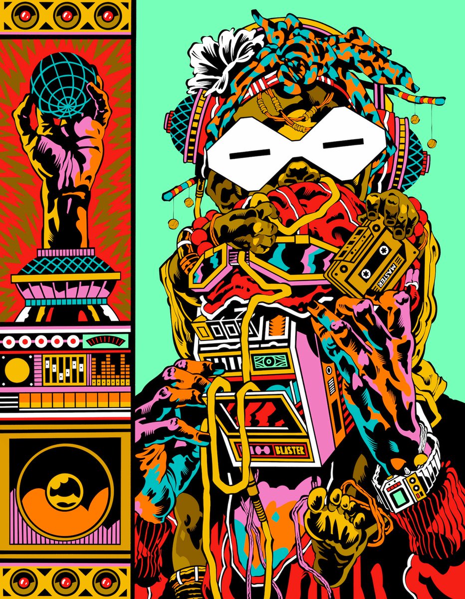 .<a href="/bicisemfreio/">Bicicleta Sem Freio</a> is a comtemporary artist duo out of Brazil, &amp; we're in love with the punchy colours and strong lines they use in their work. Their works spans digital illustrations like these #Procreate ones, through to indoor &amp; outdoor murals! Incredible stuff - check them out 🤩