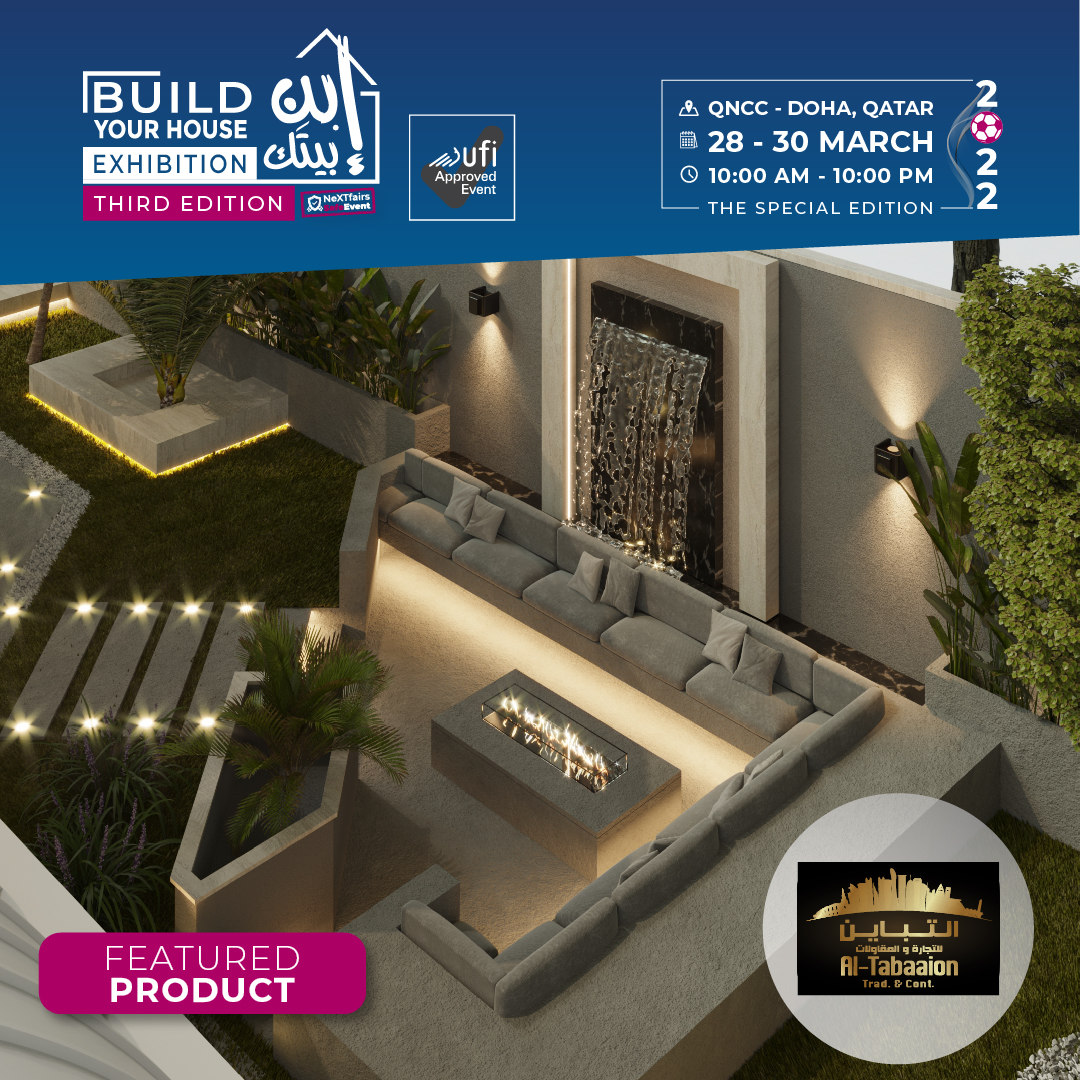 BYHQatar's tweet photo. يسعدنا أن نقدم مجموعة من المنتجات المميزة من شركة التباين للتجارة والمقاولات التي ستعرض في معرض إبنِ بيتك
٢۰٢٢

Visit their stand on 28-30 March 2022 at QNCC and (stand no. I042).

@Al_Tabaaion 
#BYH2022 #BYHQatar #FIFAQatar #FIFA2022 #AlTabaaionContracting
#معرض #قطر #ابن_بيتك https://t.co/c2R4w7PmUx