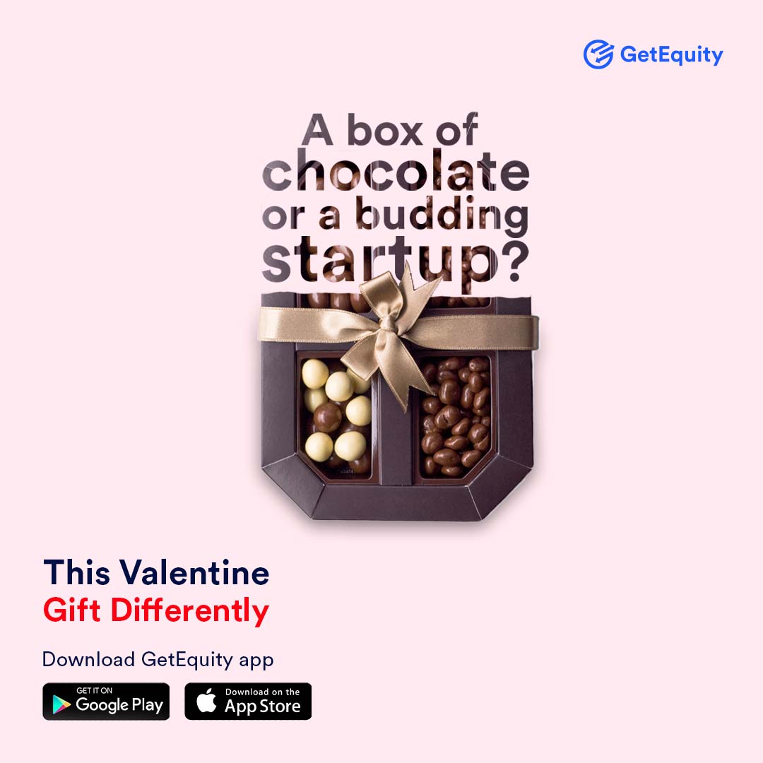 getequity's tweet photo. This Valentine, break off from regular gifts and gift your loved ones a gift that’ll be valuable for years to come. 

Download the GetEquity app now and send loved one a token in a promising startup. 

#ValentinesDay2022 #valentines #GiftDifferently https://t.co/gPlXXxMsLU