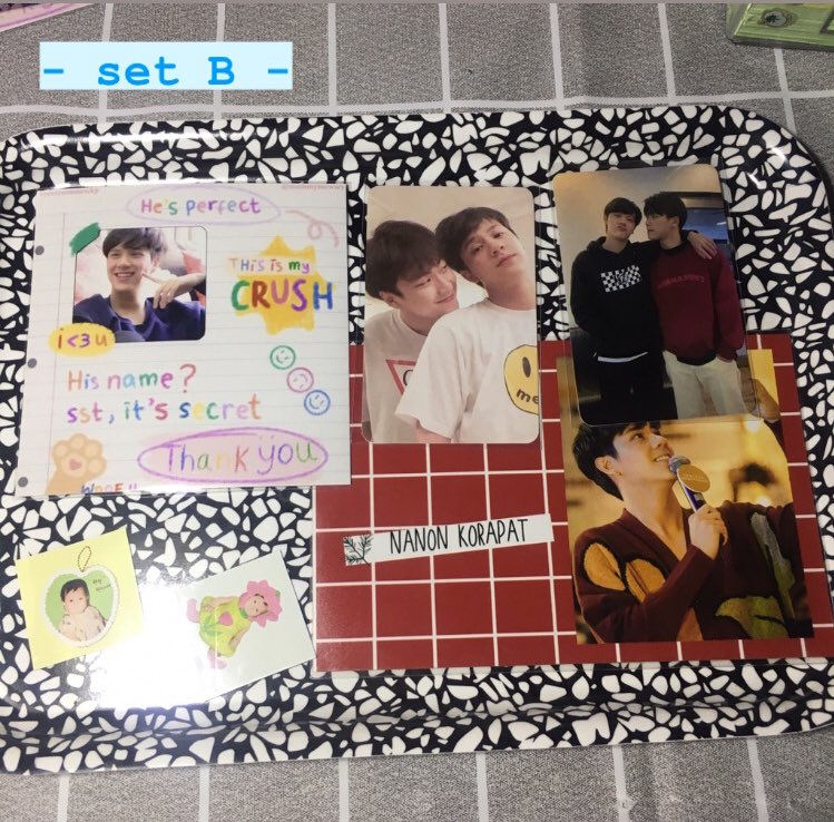 mummymewwy's tweet photo. - เซ็ท A 29฿
- เซ็ท B 39฿
🎀『 2 set  free shipp   』🎀
#ตลาดนัดโอมนนน #ตลาดนัดgmmtv #ตลาดนัดgmm https://t.co/O93OTiBR8p